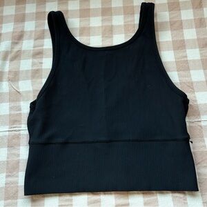 Lululemon Power Pivot Ribbed Tank Top - Black ✨